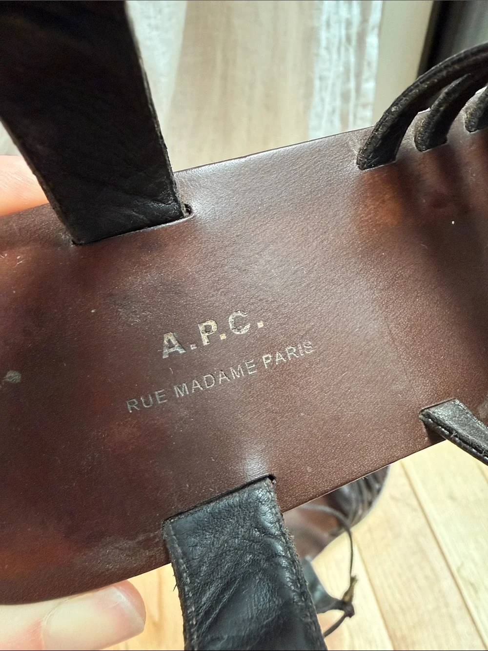 A.P.C. elegant dark